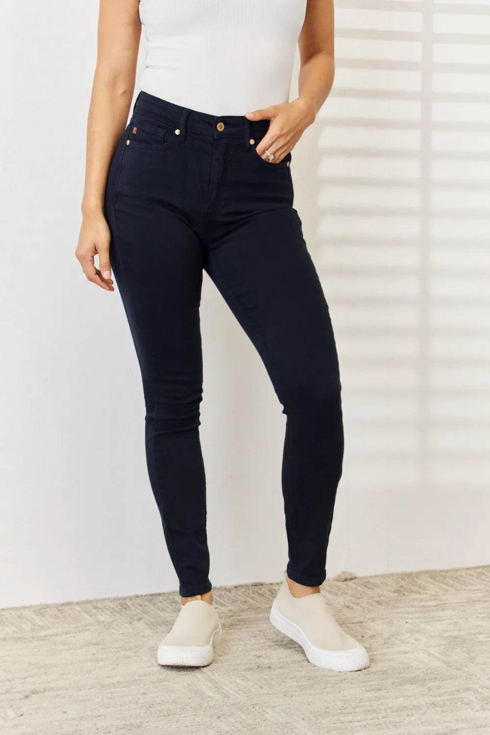 Judy Blue Tummy Control Skinny Jeans - Shamelessly Glamorous