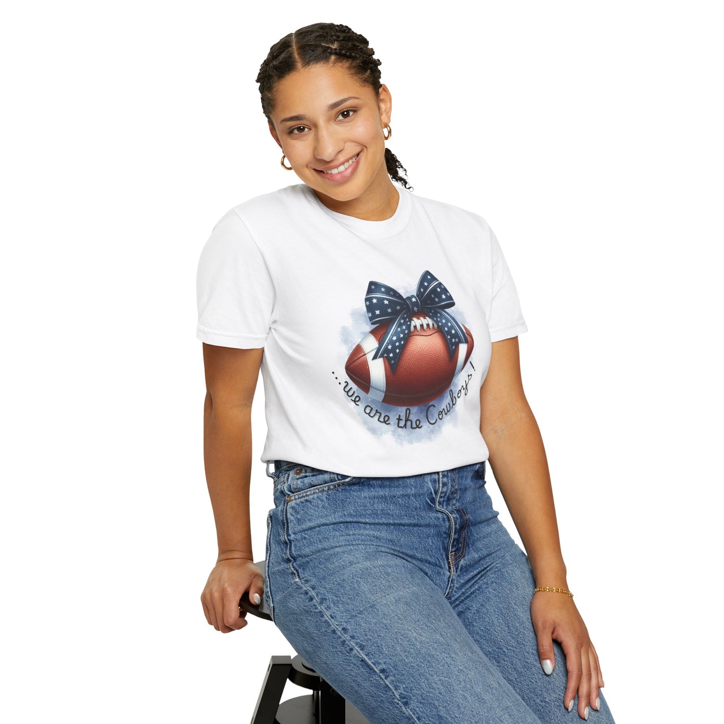 Women's Football T-Shirt 'We Are the Cowboys'