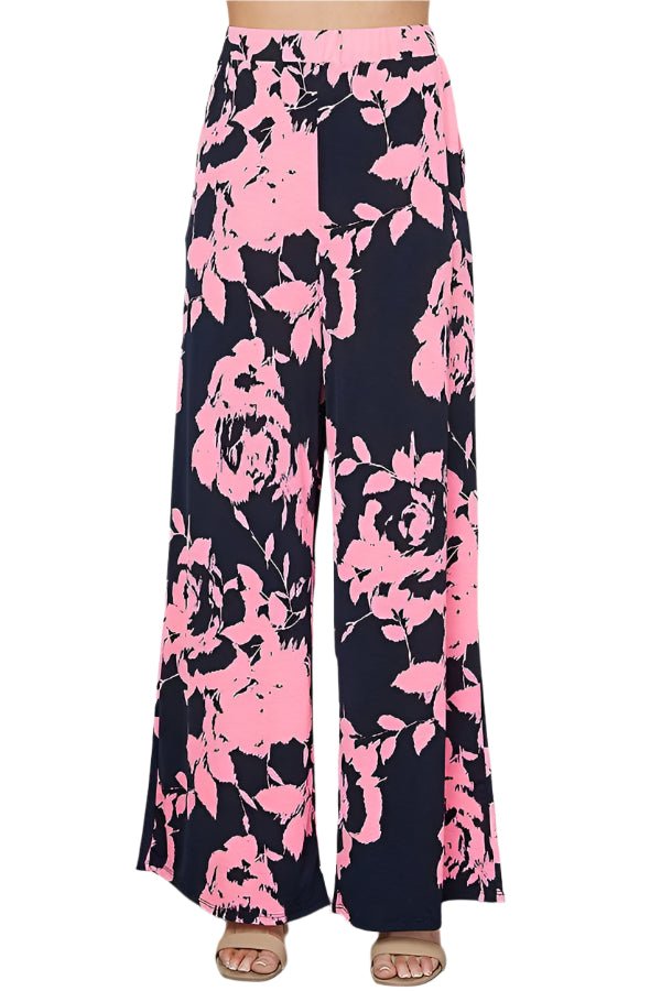 Floral Print Pants - Shamelessly Glamorous