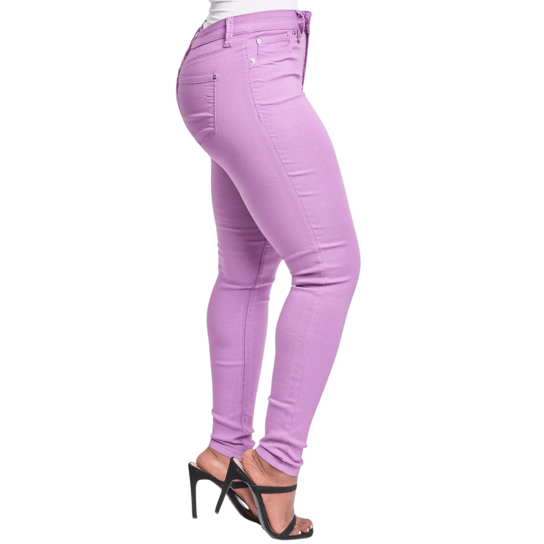 Junior Mid - Rise Skinny Jean By YMI - Shamelessly Glamorous