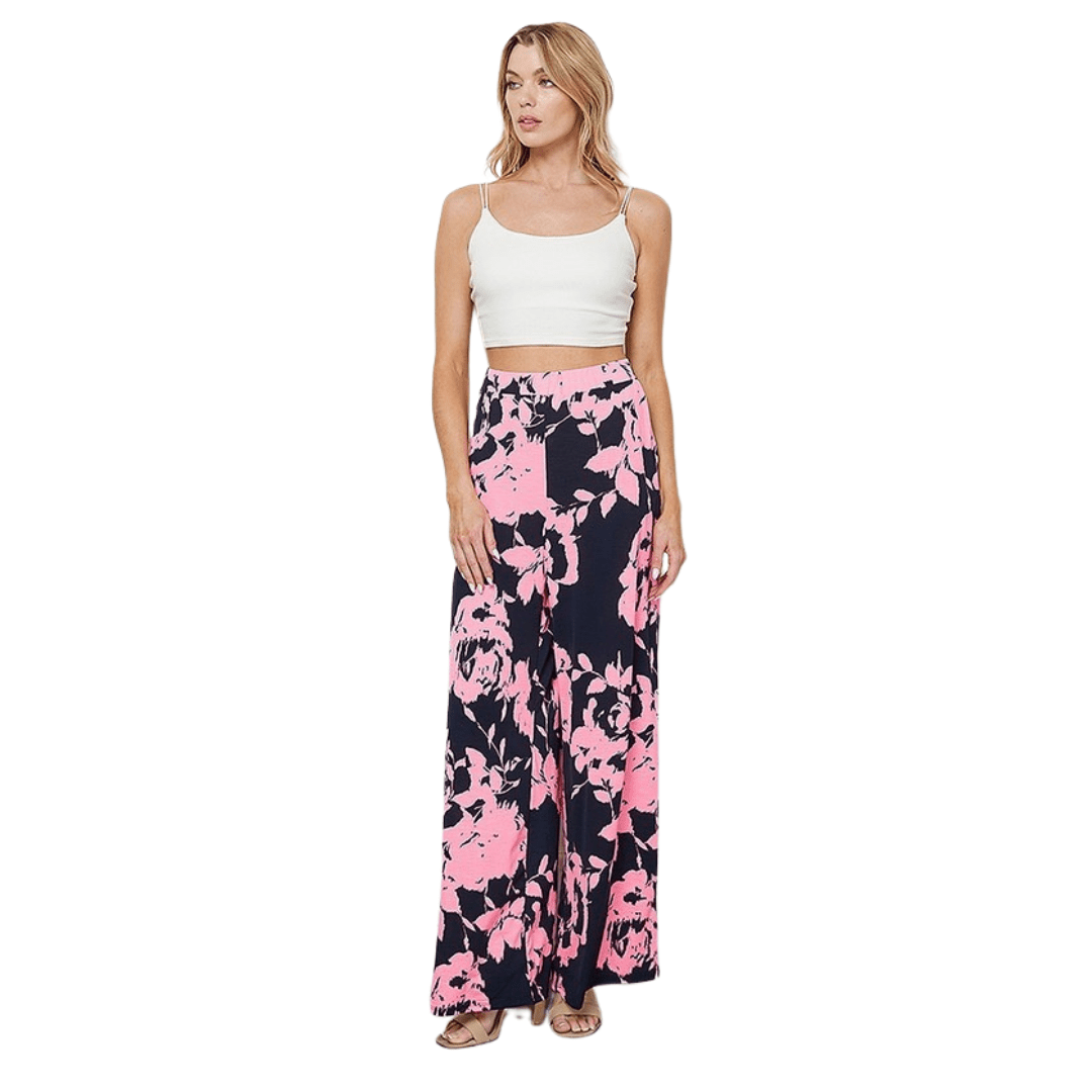 Floral Print Pants - Shamelessly Glamorous