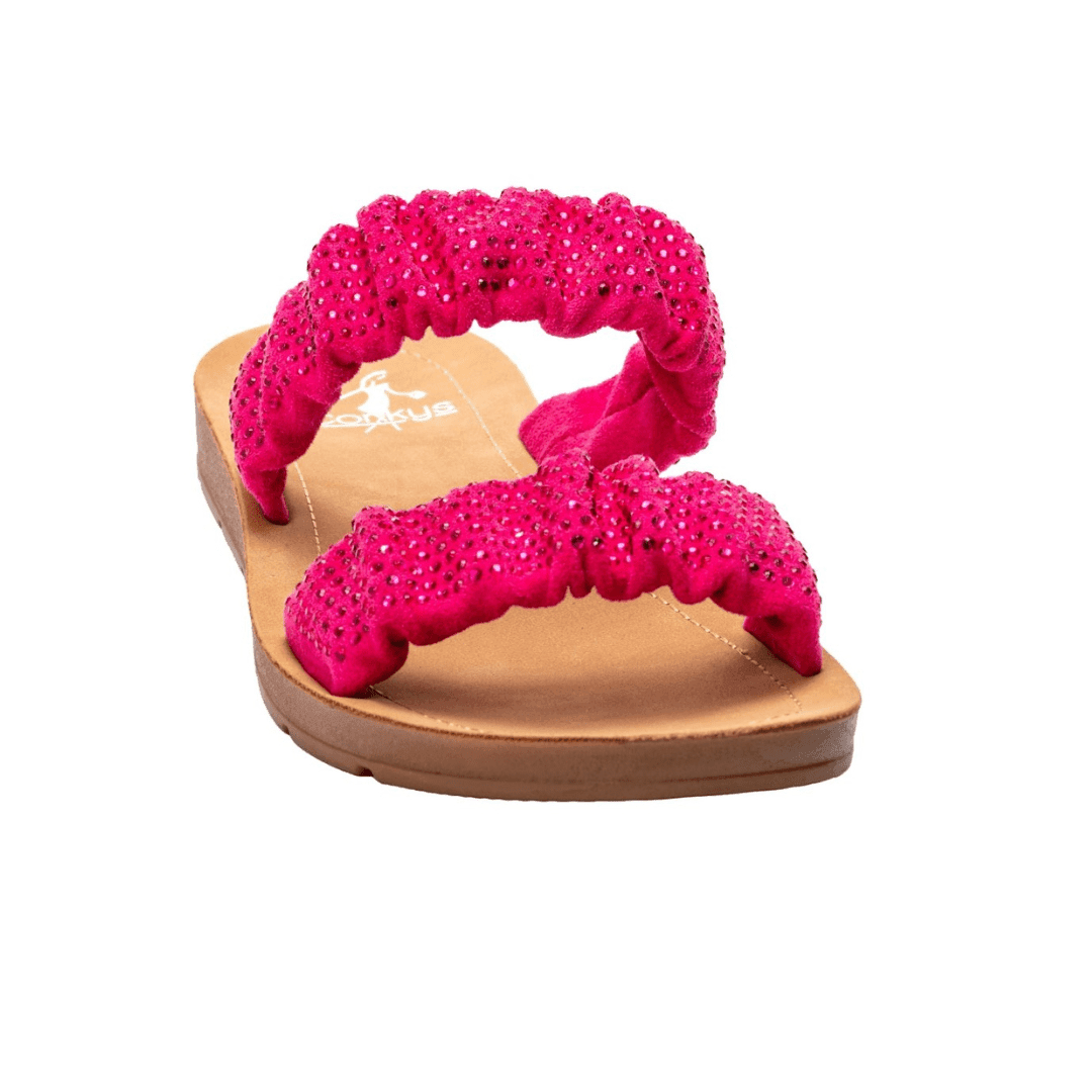 Iced Tea Sandals - Shamelessly Glamorous