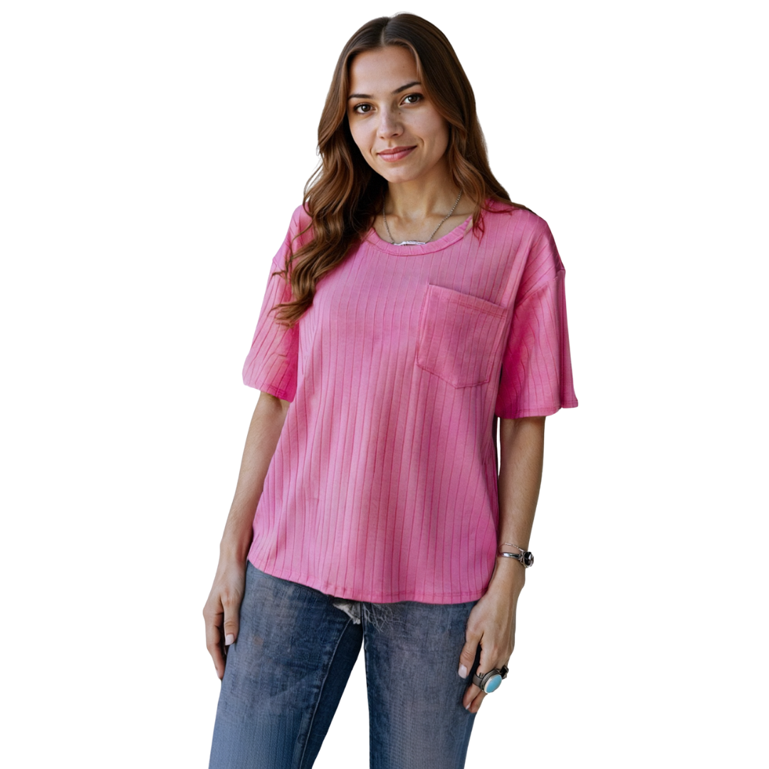 Ribbed Tee