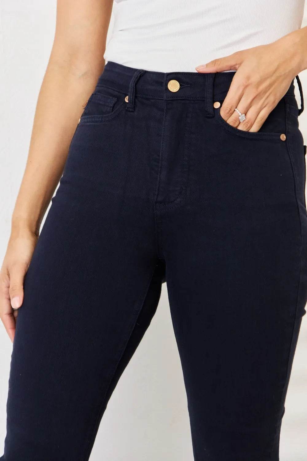 Judy Blue Tummy Control Skinny Jeans - Shamelessly Glamorous