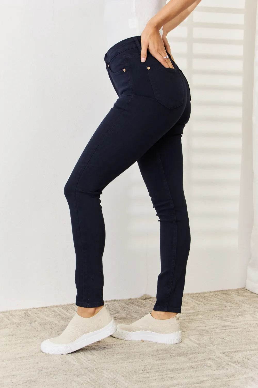 Judy Blue Tummy Control Skinny Jeans - Shamelessly Glamorous