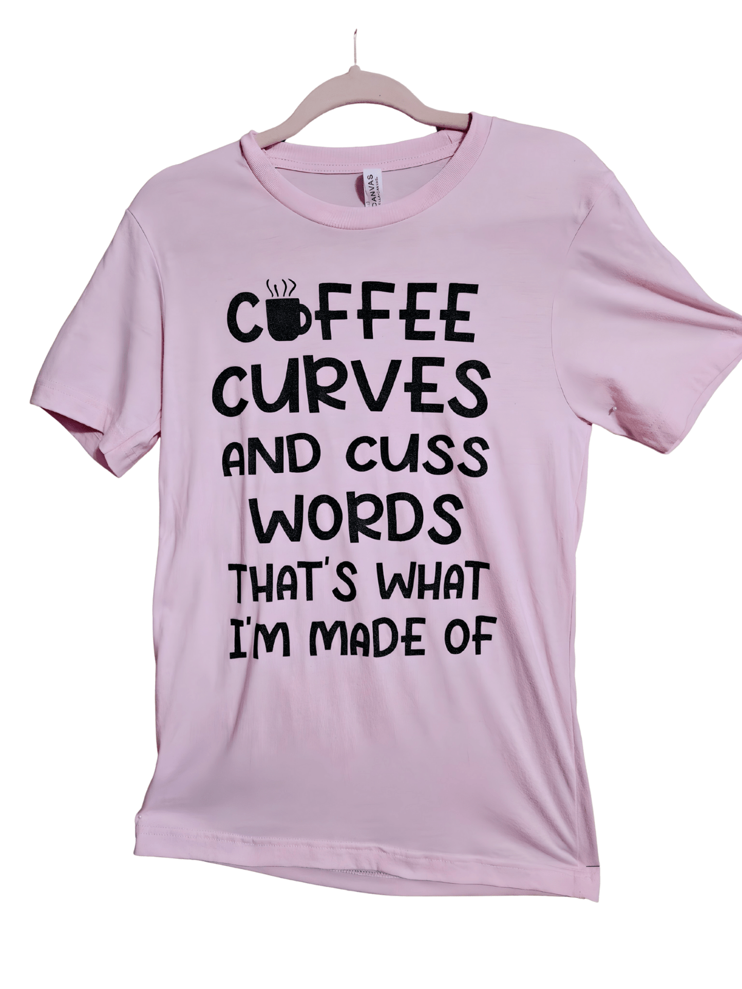 Coffee, Curves Tee - Shamelessly Glamorous