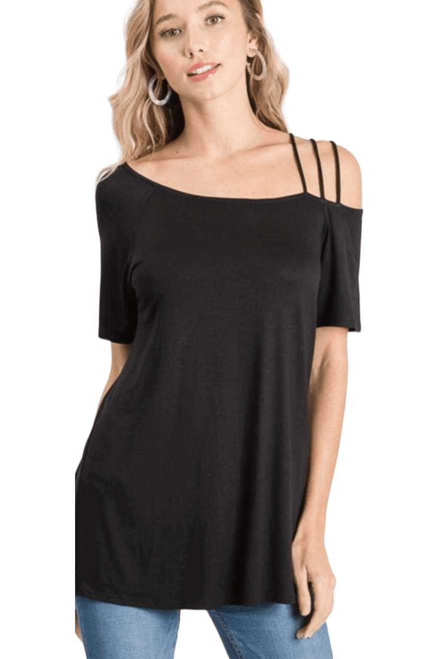 Off the Shoulder Top By Heimish - Shamelessly Glamorous