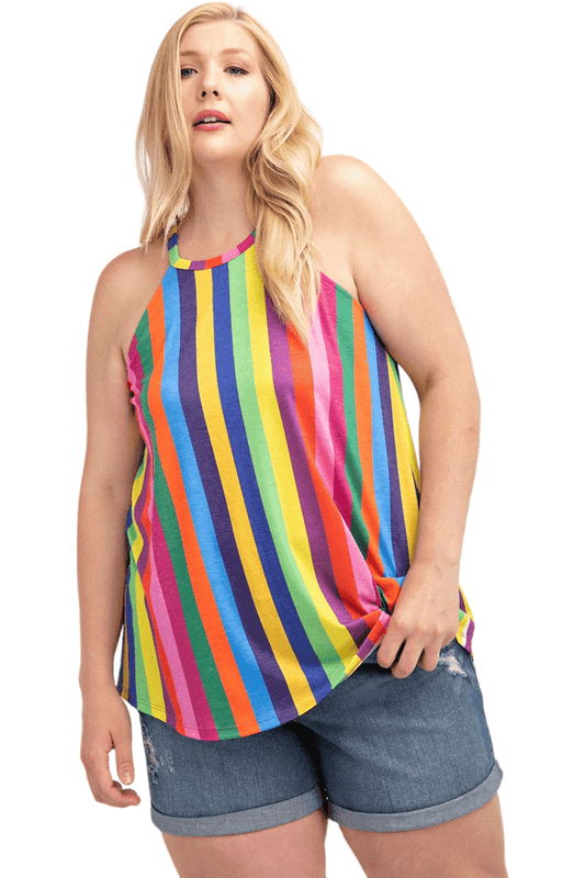 For the Love of Color Tank Top - Shamelessly Glamorous