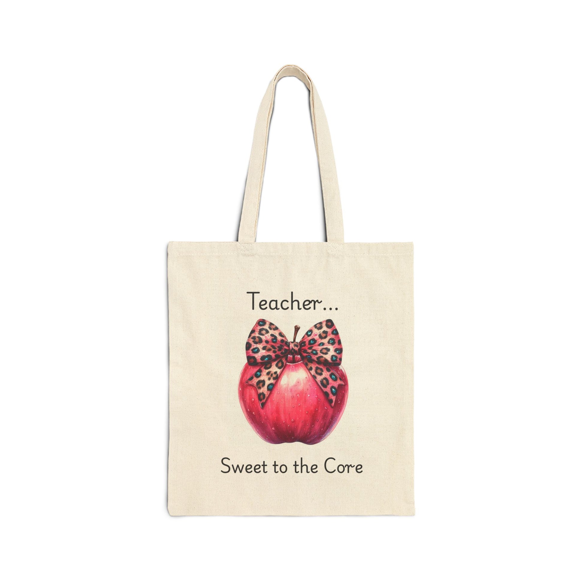 Teacher Tote Bag Front