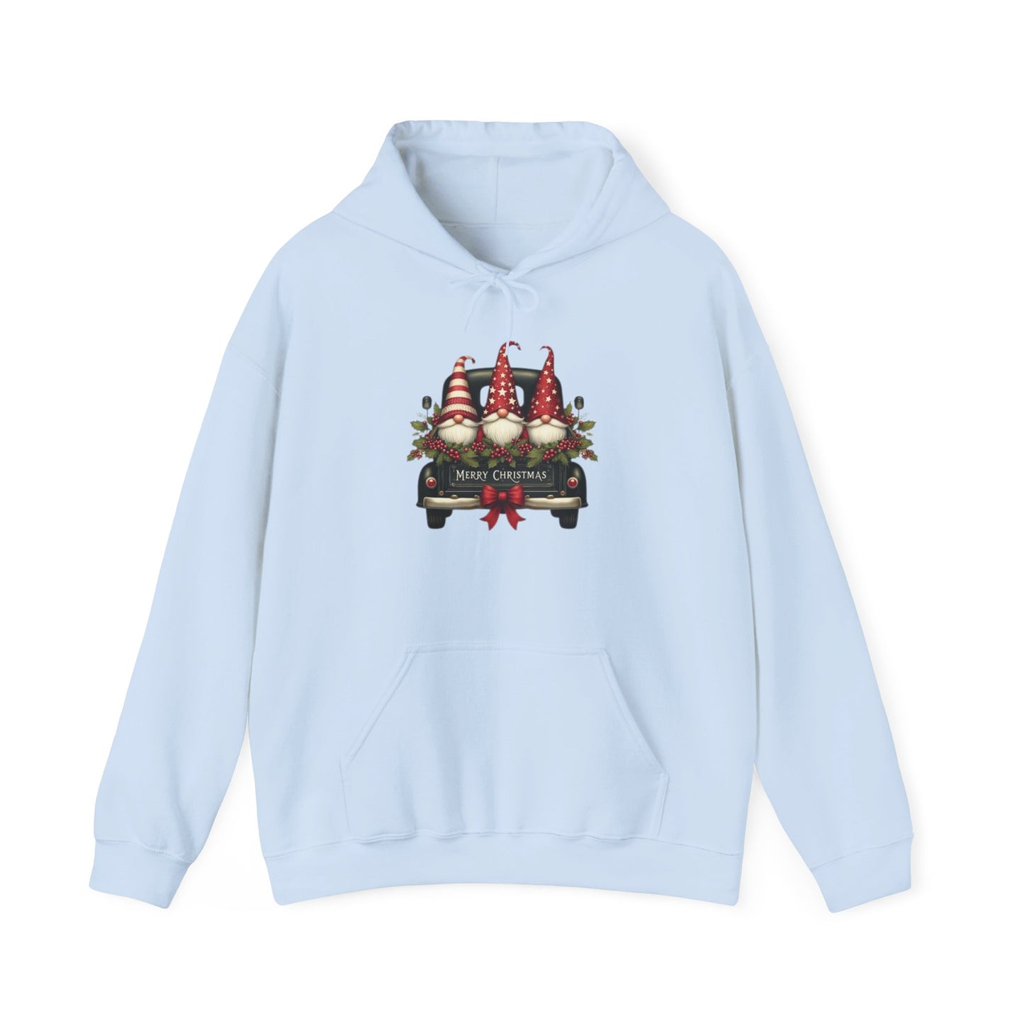 Vintage Christmas Gnomes Hoodie