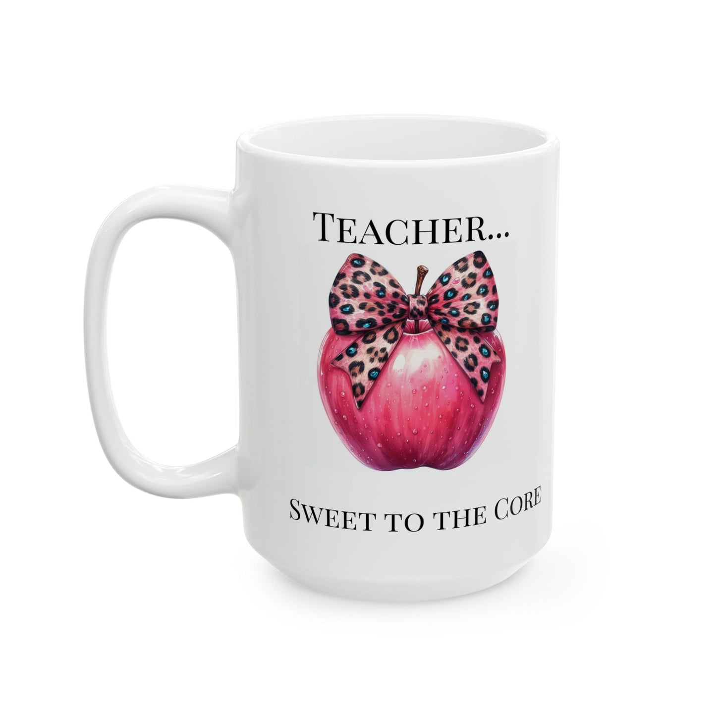 Heartfelt Teacher Ceramic Mug