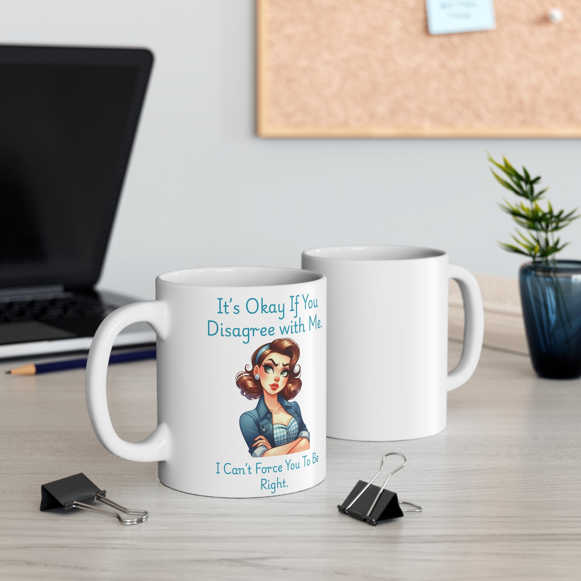 Sassy Coffee Mug - Back
