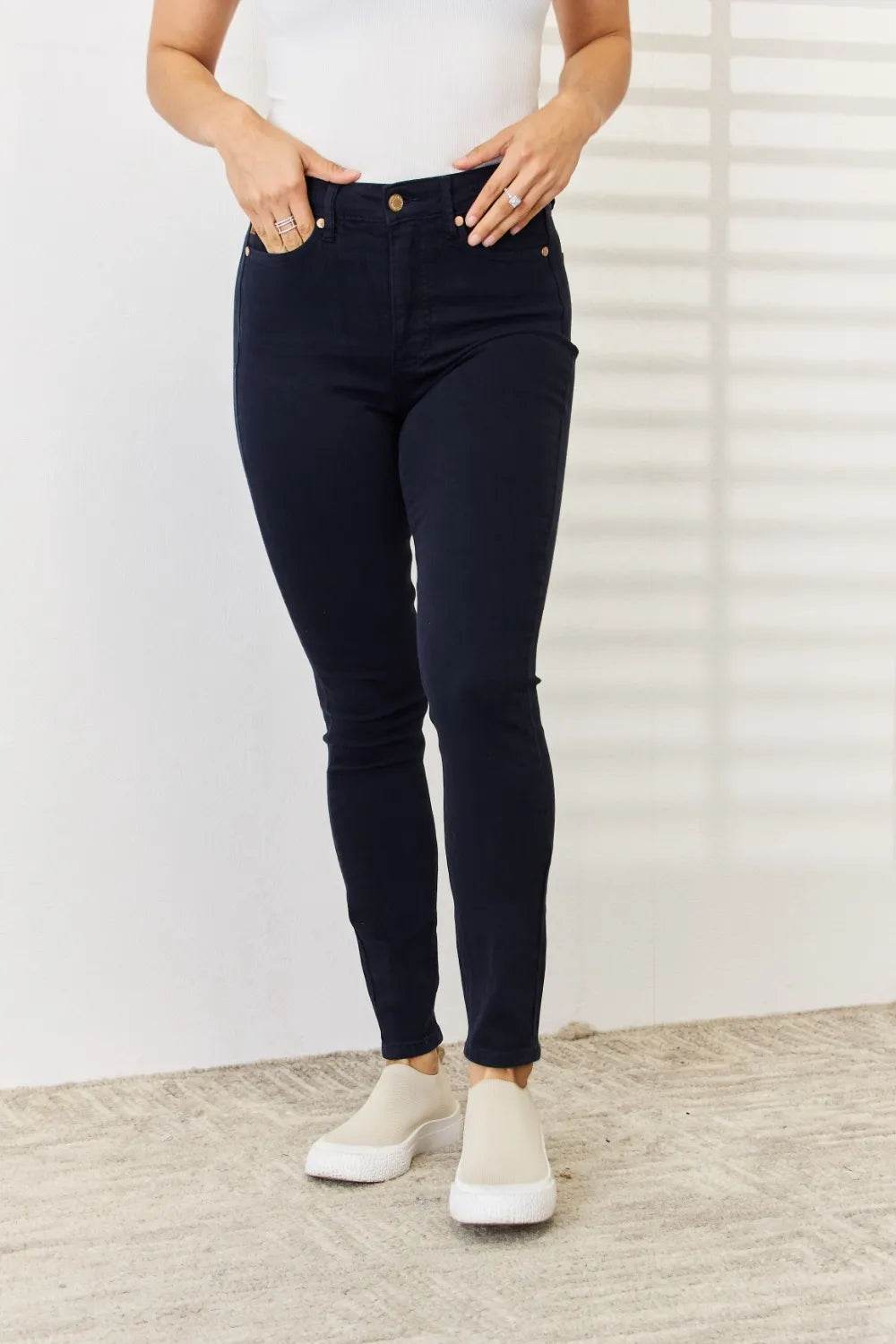 Judy Blue Tummy Control Skinny Jeans - Shamelessly Glamorous