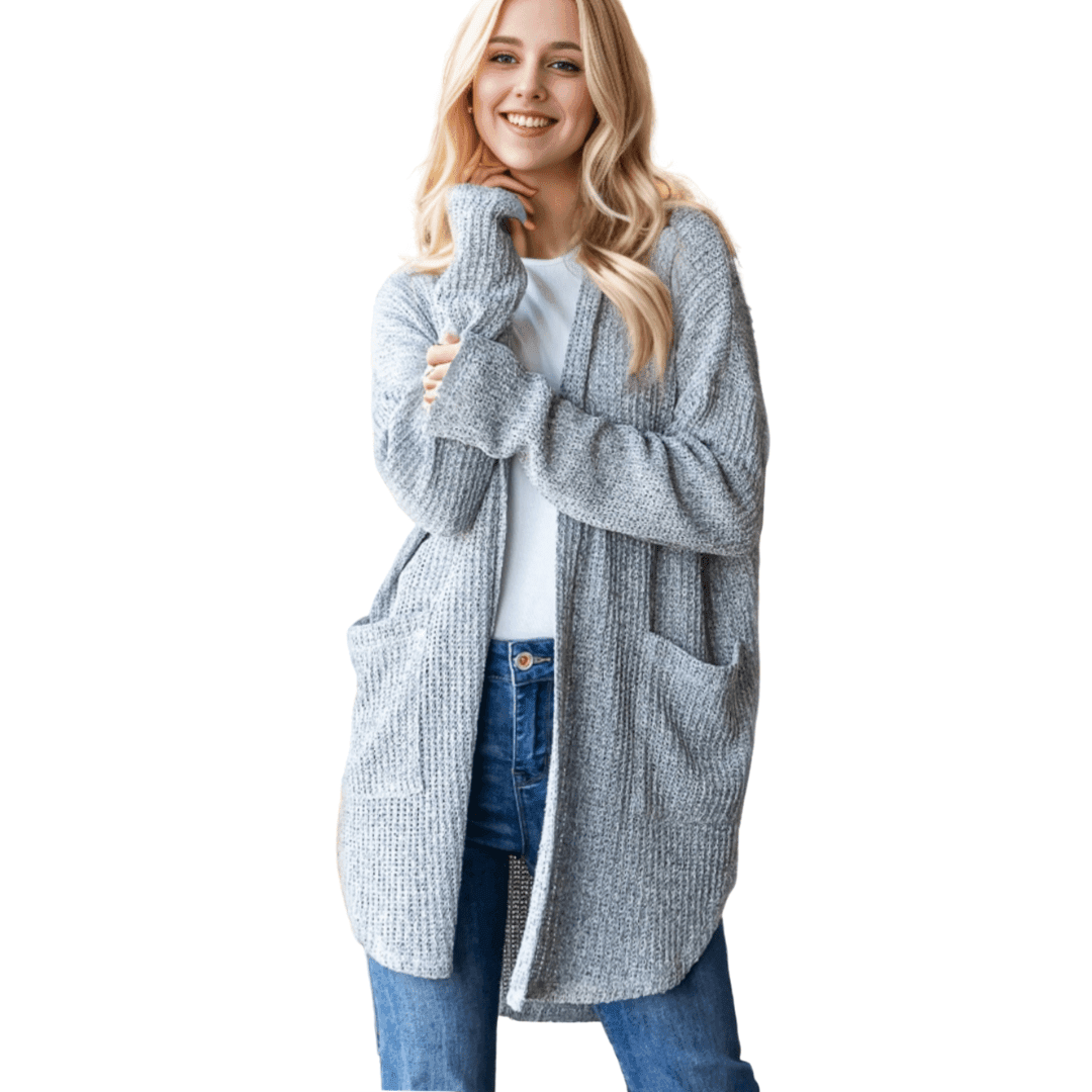 Long Sleeve Cardigan - Shamelessly Glamorous