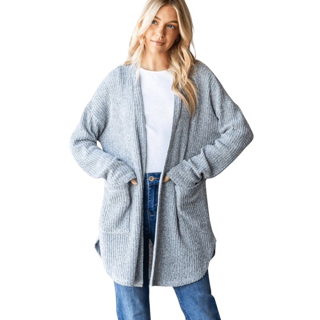 Long Sleeve Cardigan - Shamelessly Glamorous